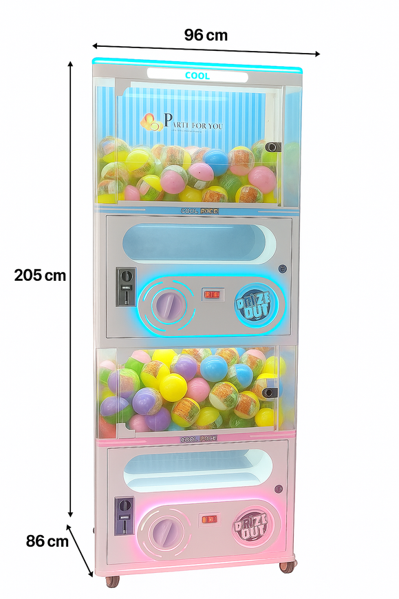 Toy capsule vending machine