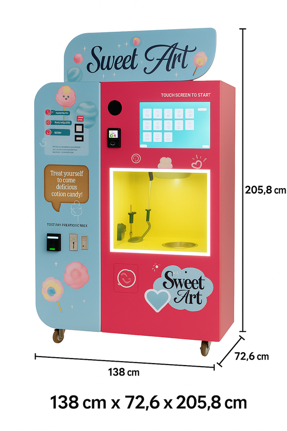 Candy Floss Vending Machine